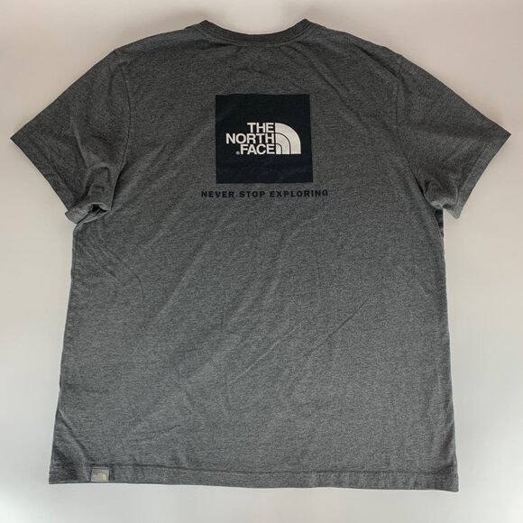 The North Face Gray Short Sleeve Crewneck Shirt Mens XL - Picture 1 of 6